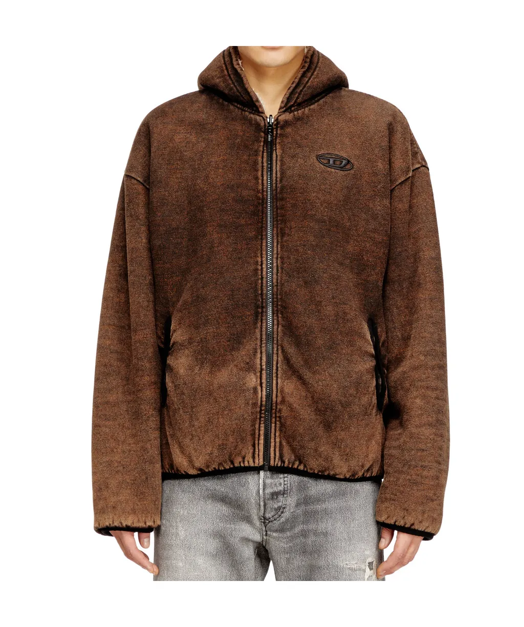 S-Bryan Embroidered-Logo Reversible Jacket