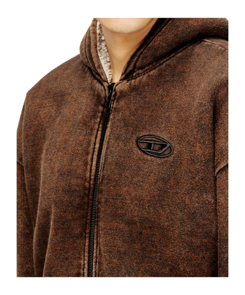 S-Bryan Embroidered-Logo Reversible Jacket