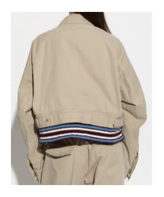 Dsquared2 Logo Detailed Drawstring Jacket