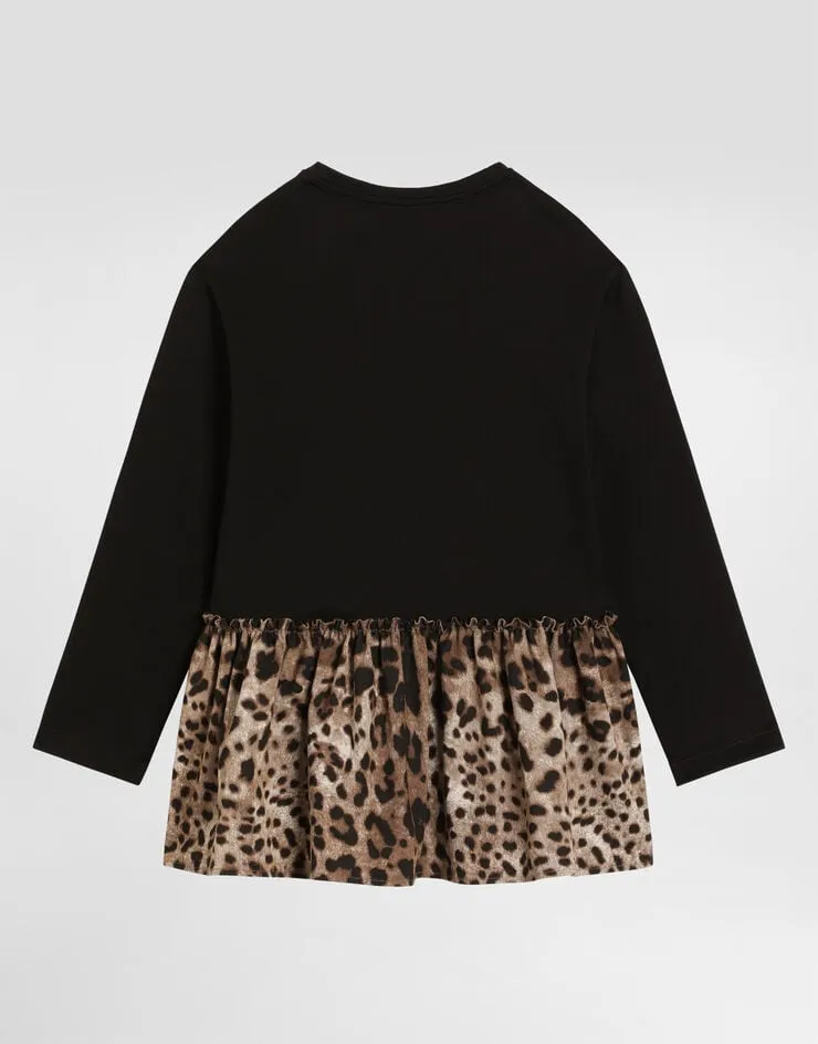 Dolce & Gabbana Kids Logo Printed Dress