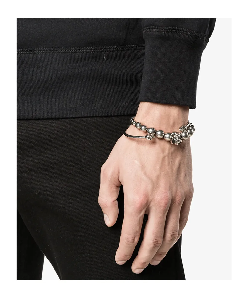 Alexander Mcqueen Skull Ball Bracelet
