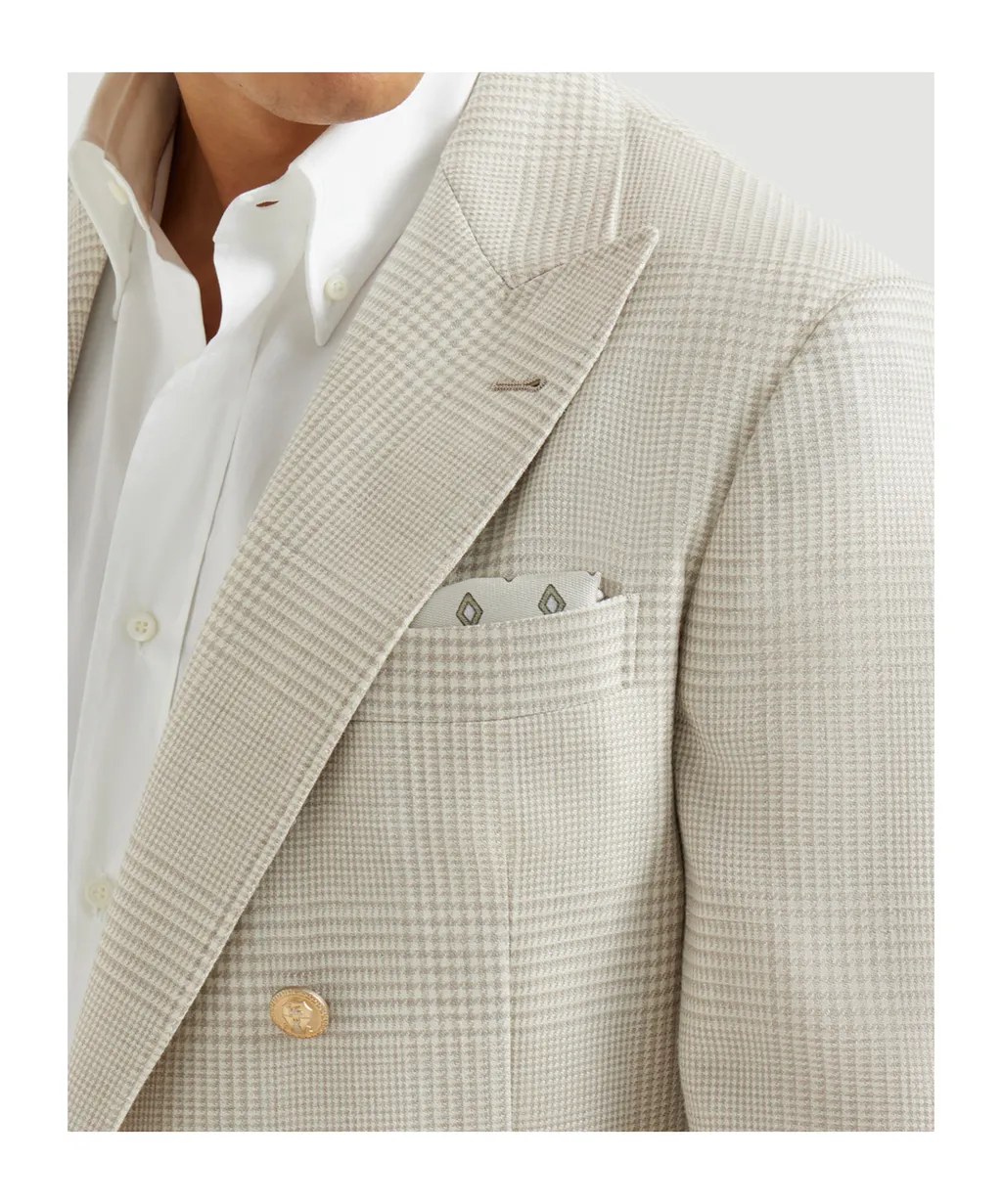 Diamond Silk Pocket Square Scarf