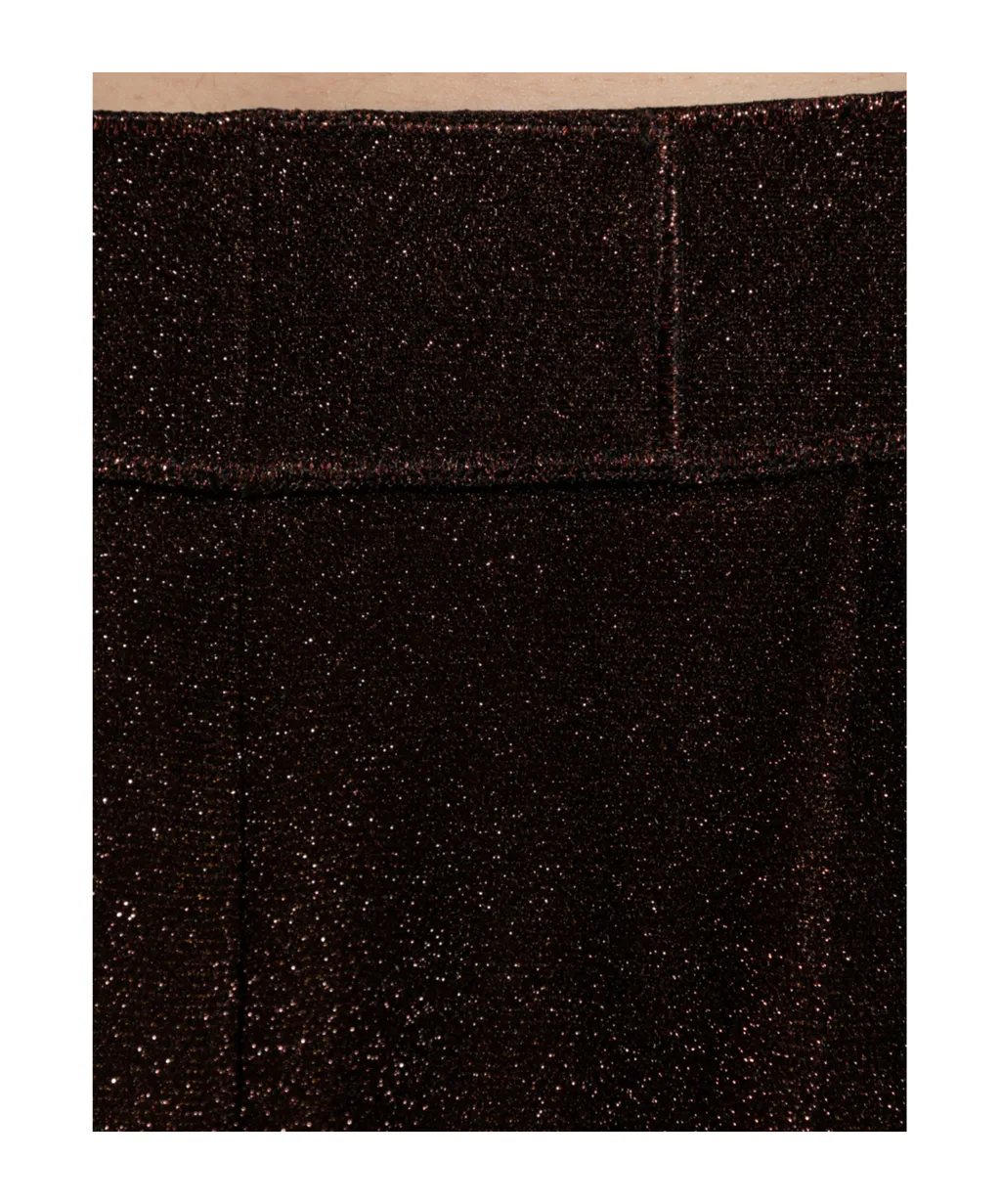 OsÉRee Lurex Wide-Leg Pants