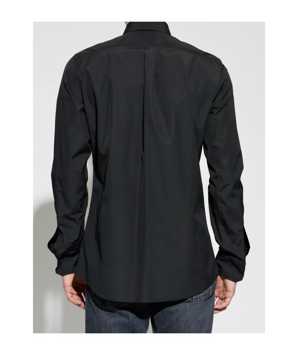 Dolce & Gabbana Martini Heraldic Patch Shirt
