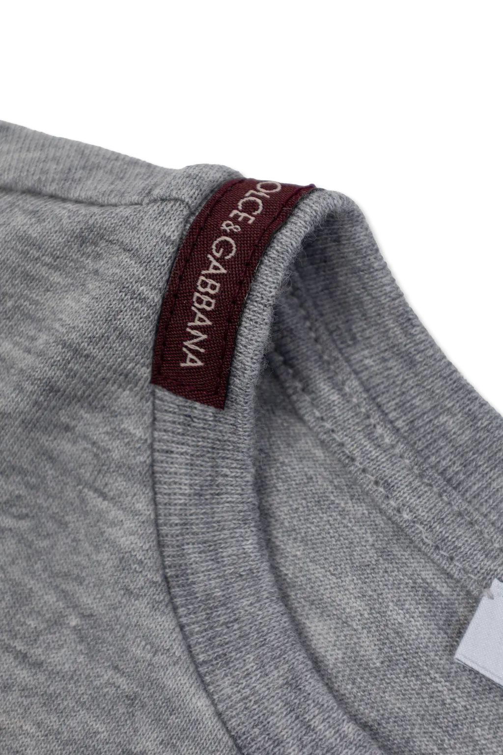 Dolce & Gabbana Kids Logo Embroidered Crewneck T-Shirt
