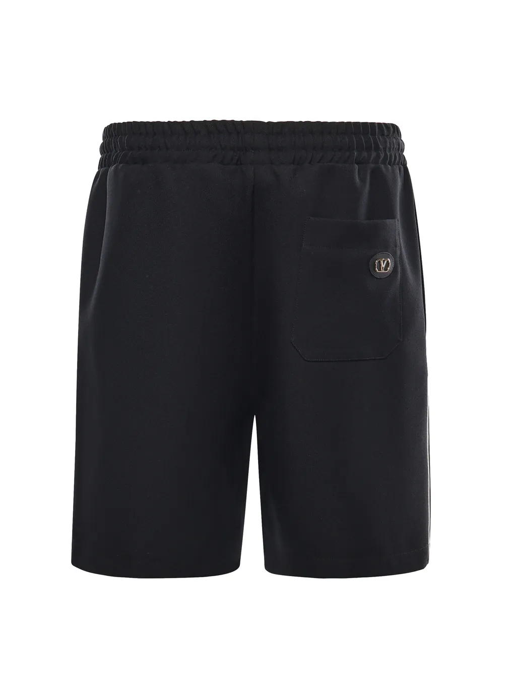 Valentino Logo Patch Drawstring Shorts