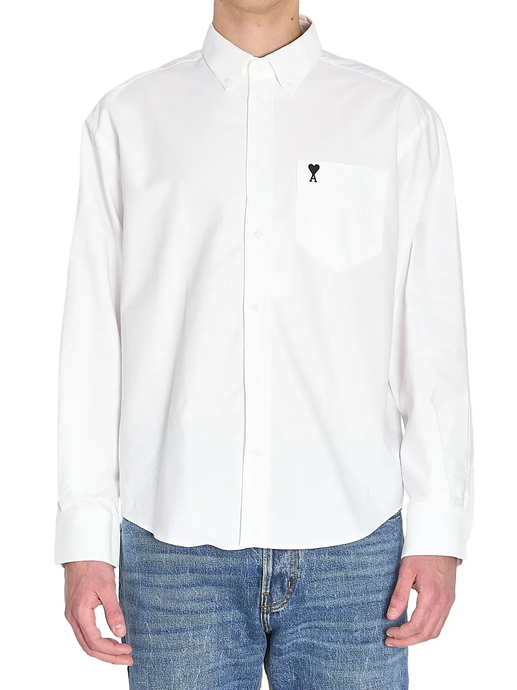 Ami Paris Ami De Coeur Boxy Shirt