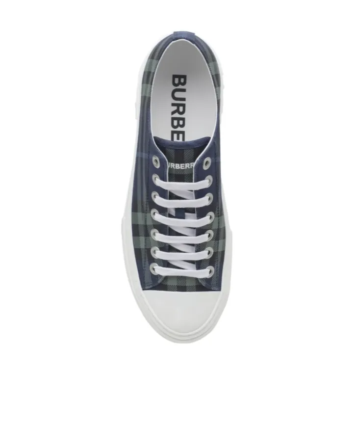 Plaid Low-Top Casual Shoes