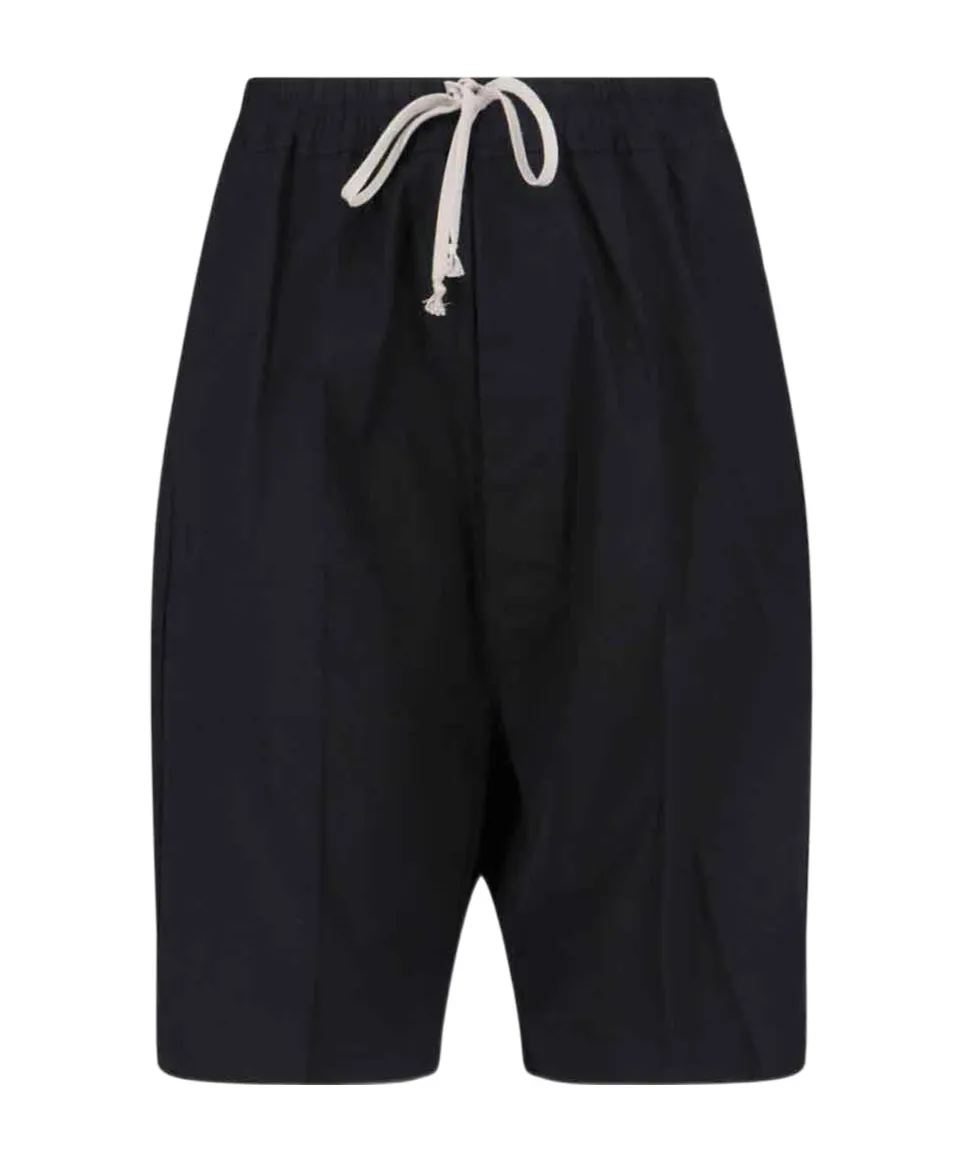 Rick Owens Drawstring Elasticated Waistband Shorts