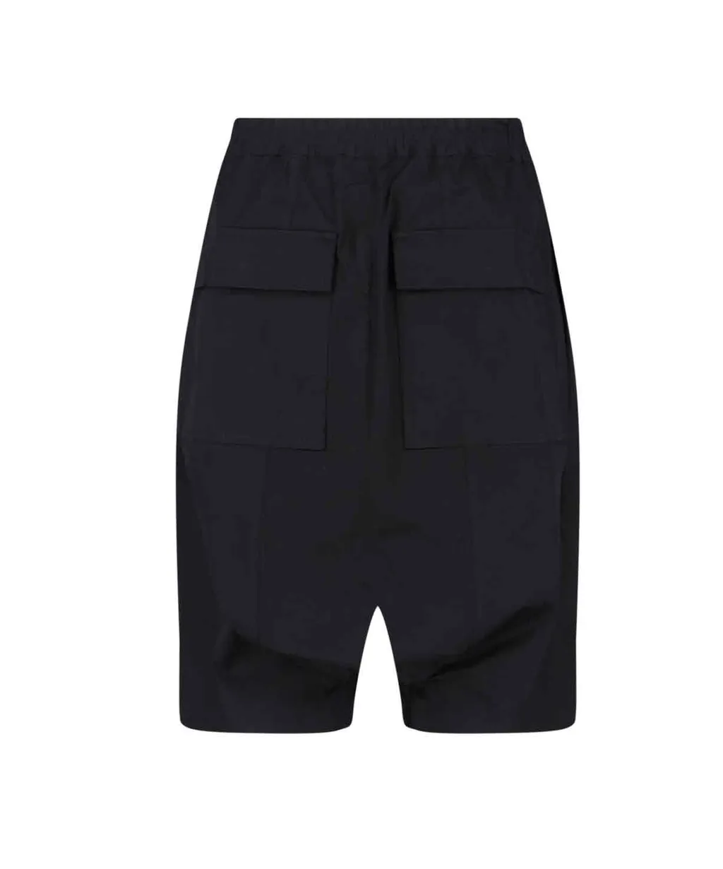 Rick Owens Drawstring Elasticated Waistband Shorts