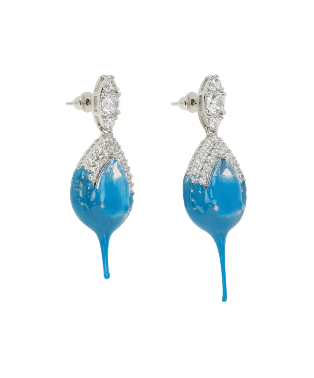Dipped Diamond Earrings