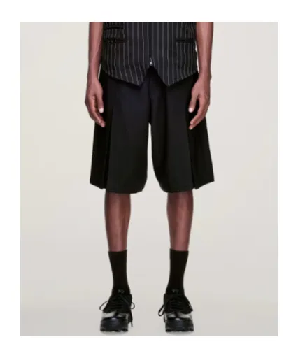 Y-3 Sport Uniform Pleated Shorts