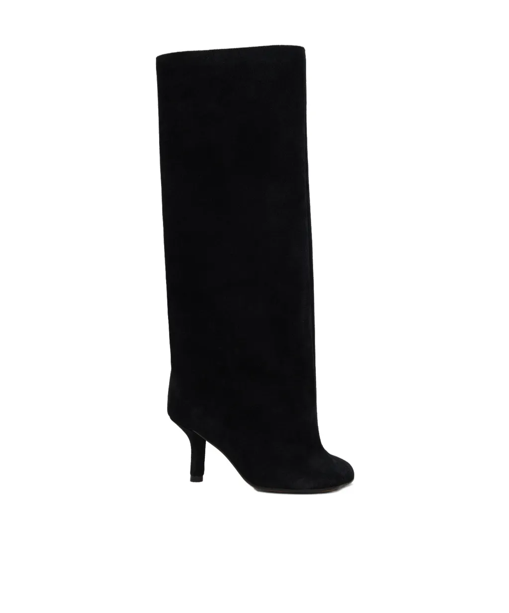 Suede High Boots