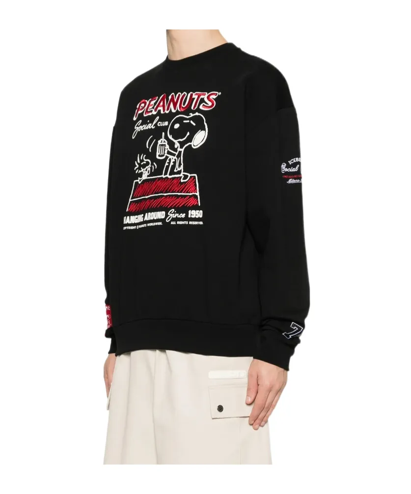 Peanuts Graphic Crew-Neck Sweater