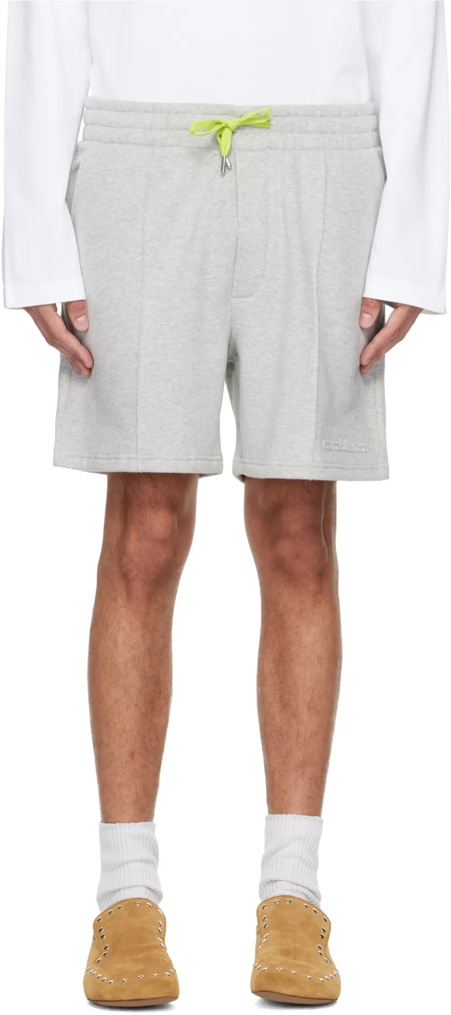 Drawstring Elastic Waist Shorts