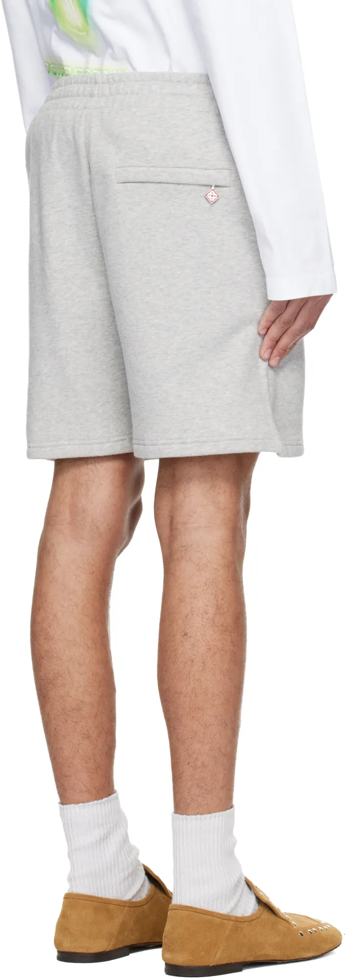 Drawstring Elastic Waist Shorts
