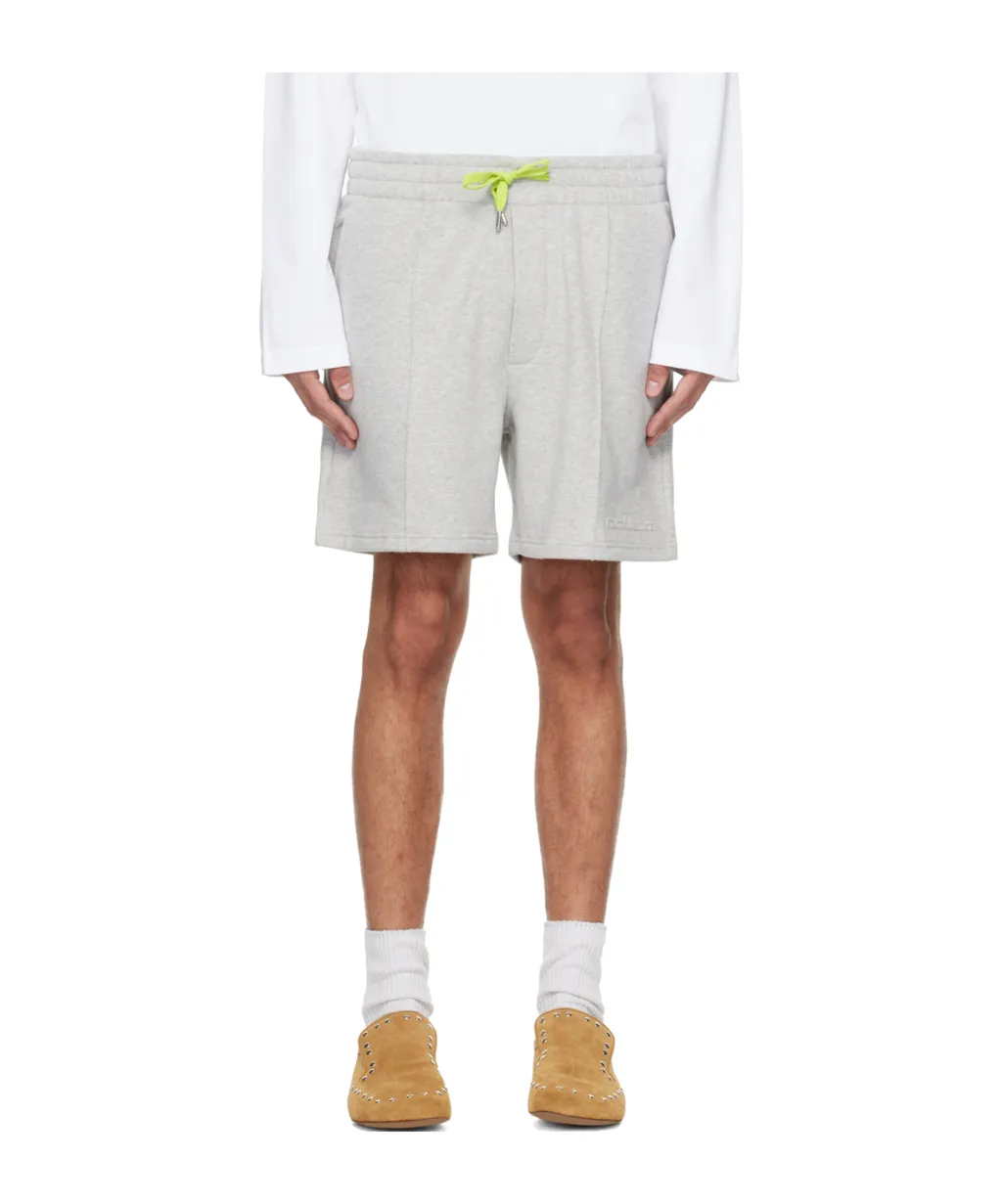Drawstring Elastic Waist Shorts