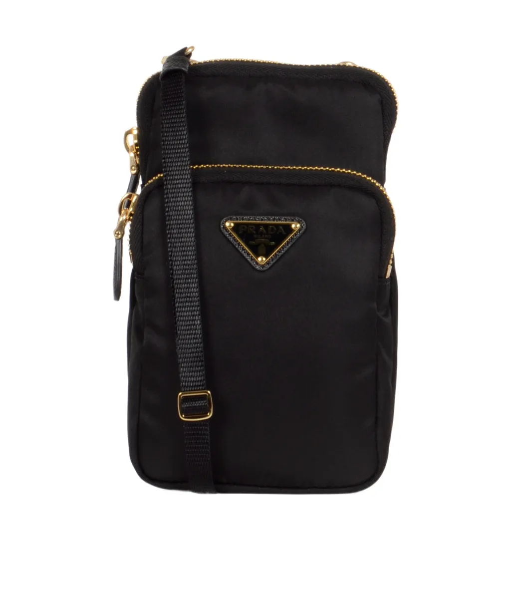Zippered Shoulder Bag