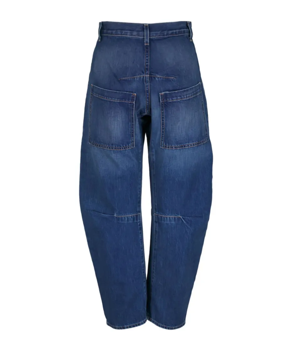 Shon Bedford Patch-Pocket Jeans