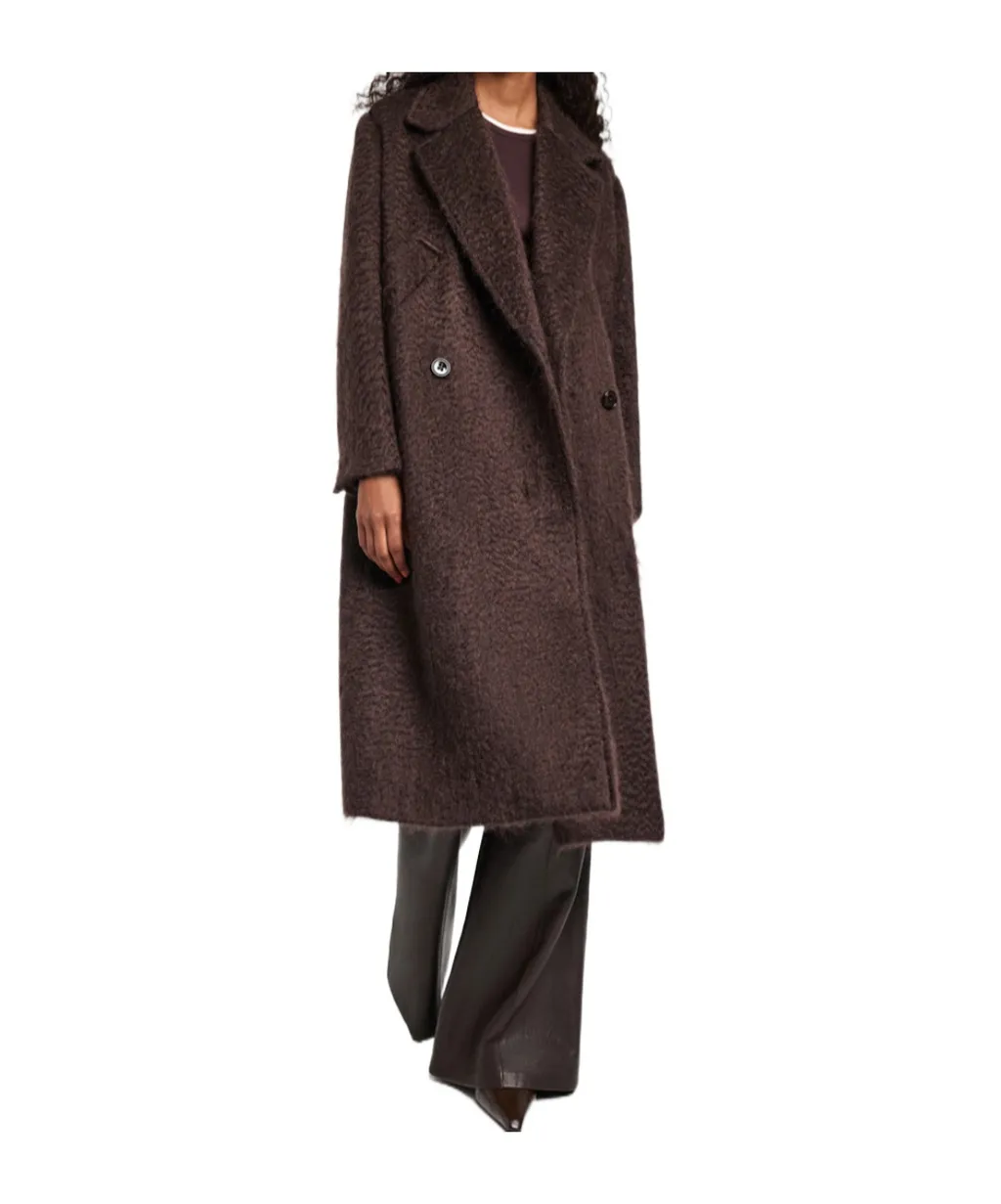 Classic Wool-Mohair Coat