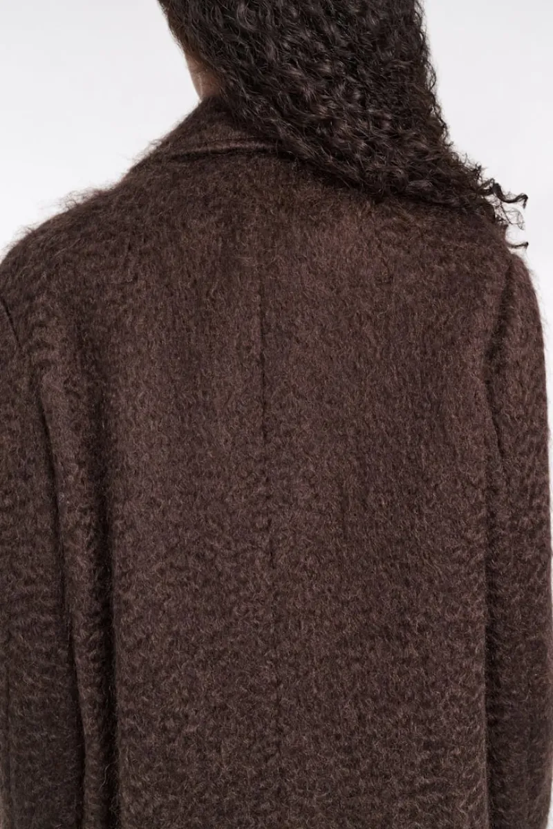 Classic Wool-Mohair Coat