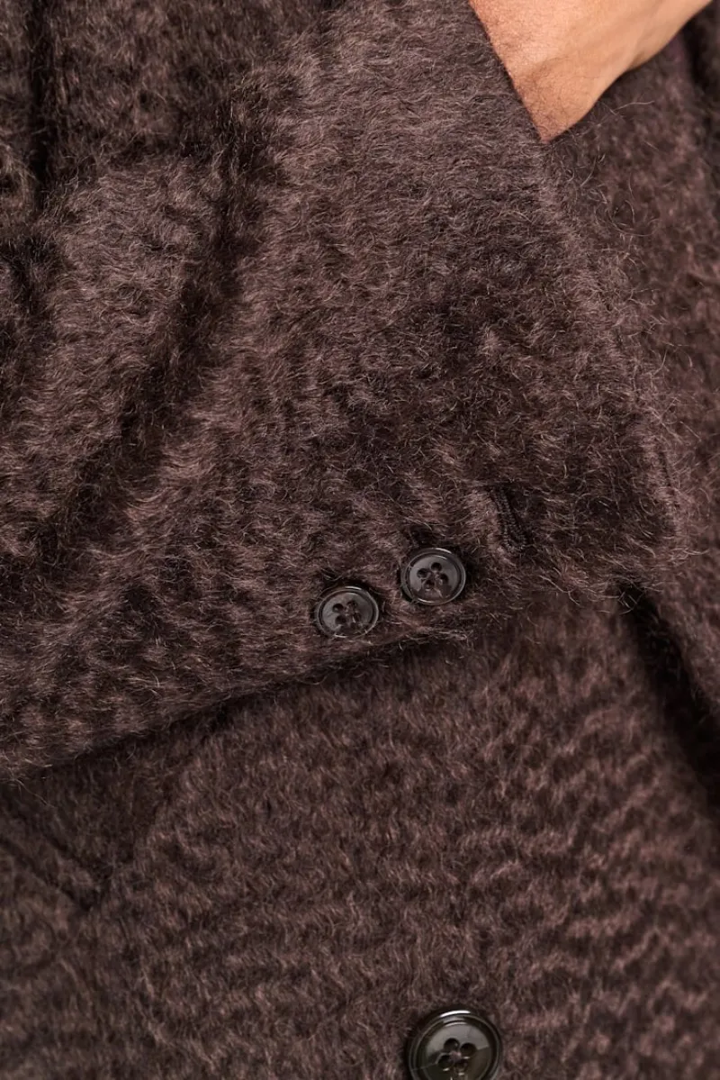 Classic Wool-Mohair Coat