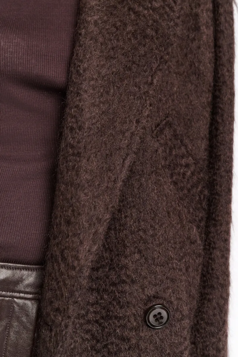 Classic Wool-Mohair Coat