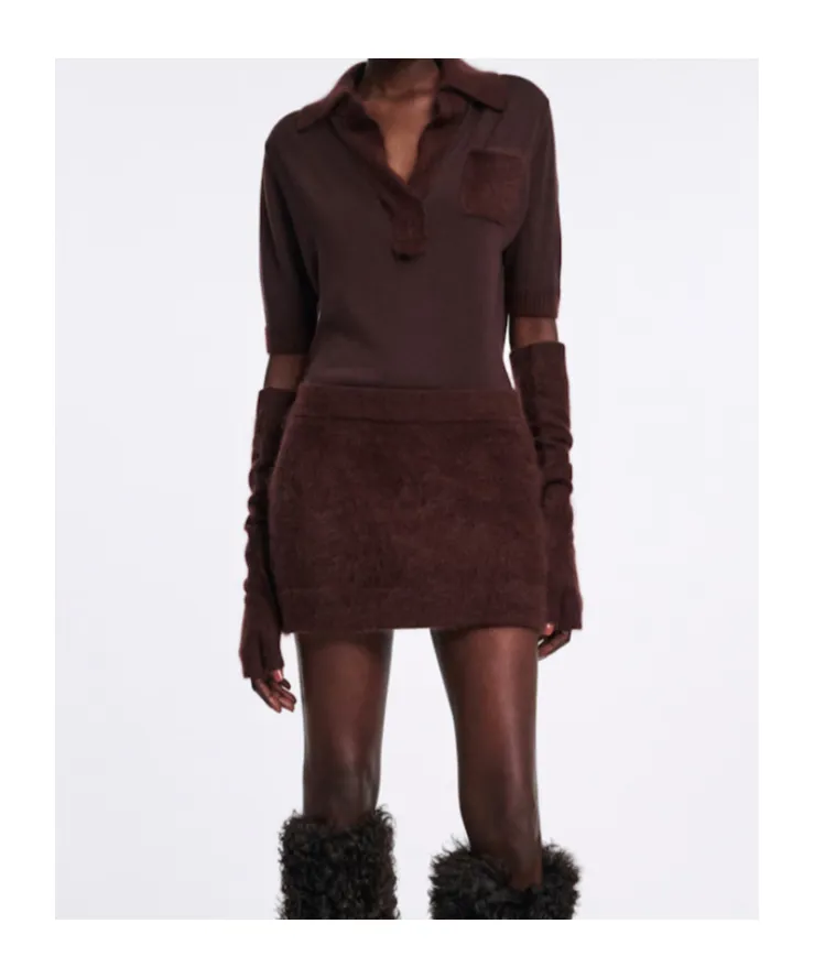 Fluffy Statement Skirt