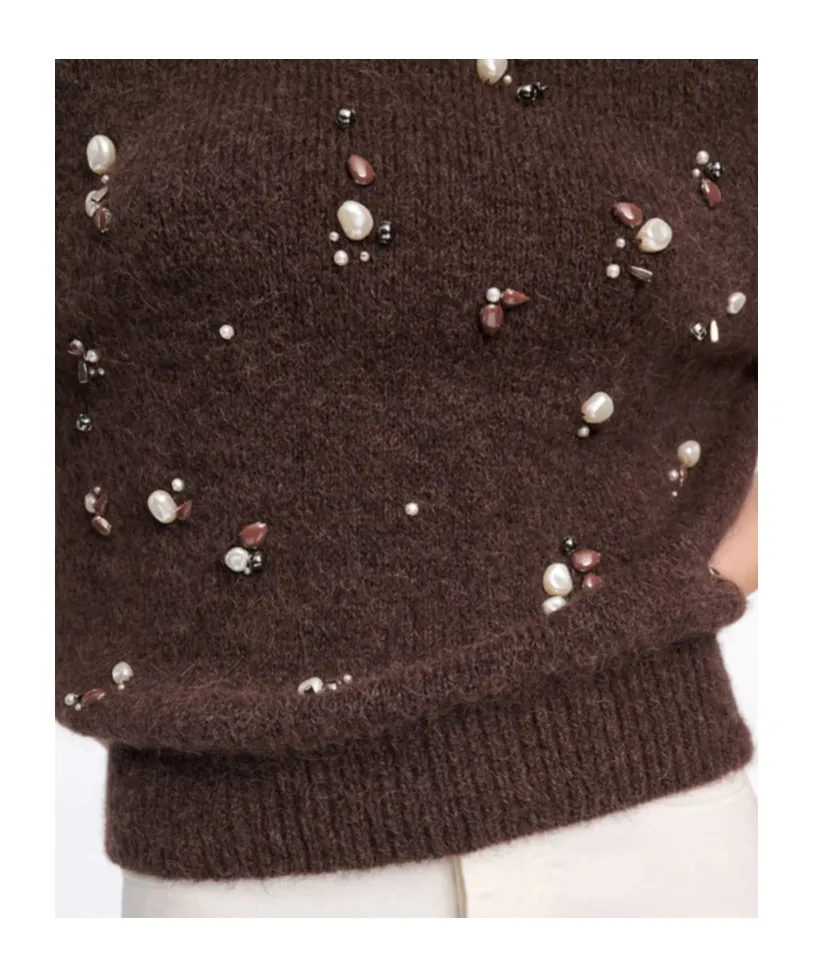 Embellished Sweater