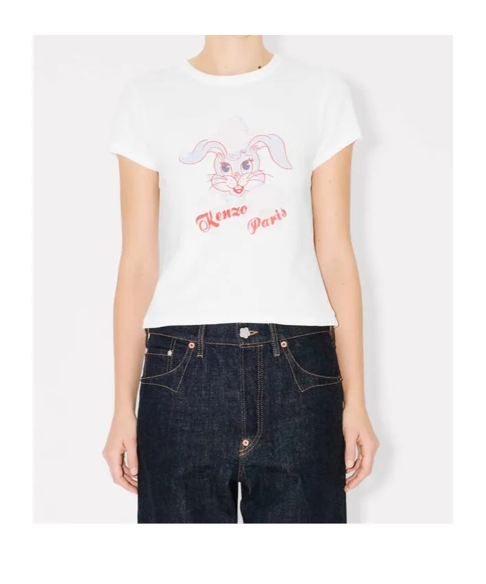 T-Shirt In Cotton Kenzo Winter Holidays