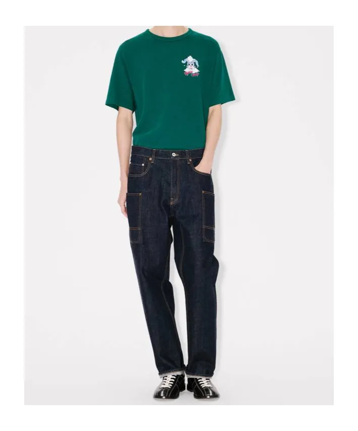 T-Shirt In Cotton Kenzo Winter Holidays