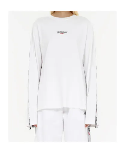 1506 Logo Tape Long-Sleeve T-Shirt