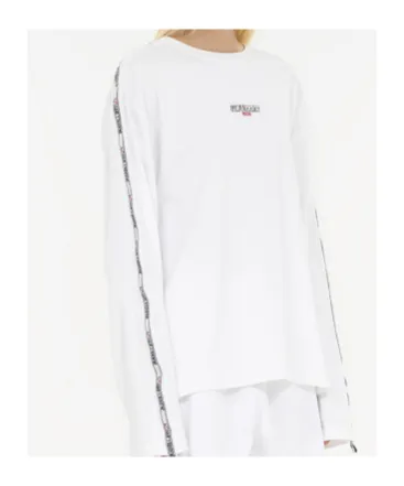 1506 Logo Tape Long-Sleeve T-Shirt