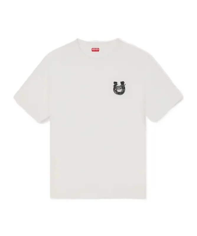 Embroidered T-Shirt In Cotton Lunar New Year