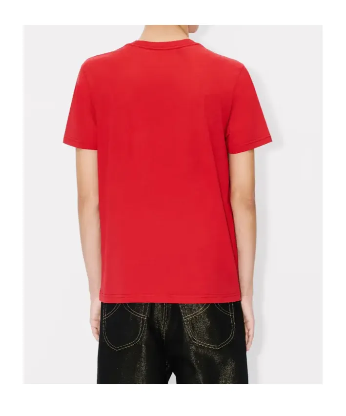 Embroidered Slim T-Shirt In Cotton Boke Flower