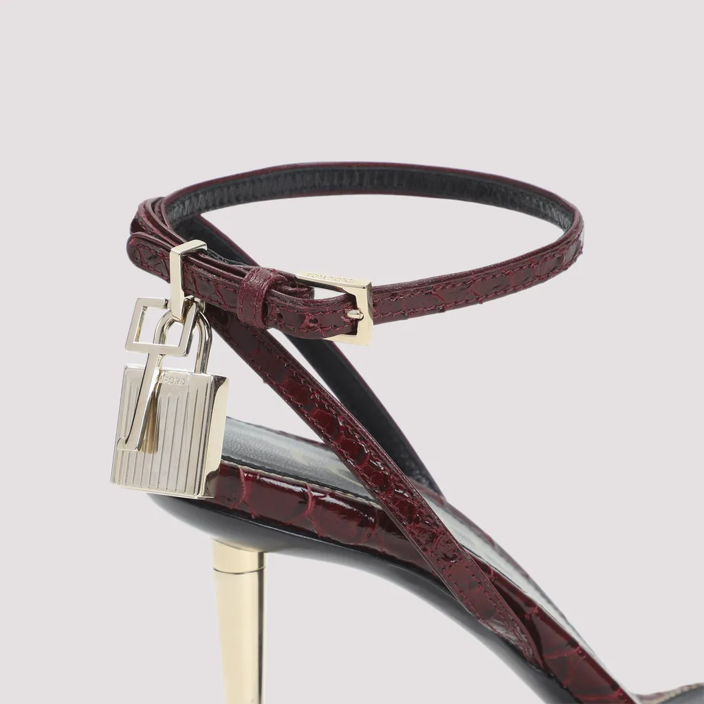 Tom Ford Ankle Strap Heeled Sandals