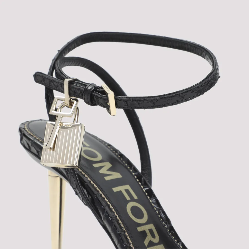 Tom Ford Ankle Strap Heeled Sandals
