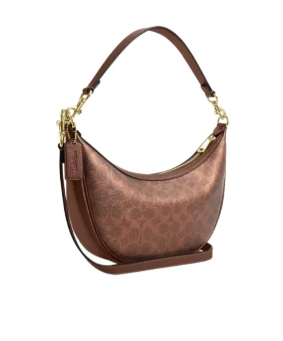 Aria Shoulder Bag In Signature Canvas