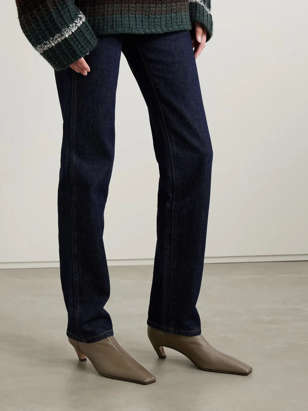 Khaite Arizona Ankle Boots