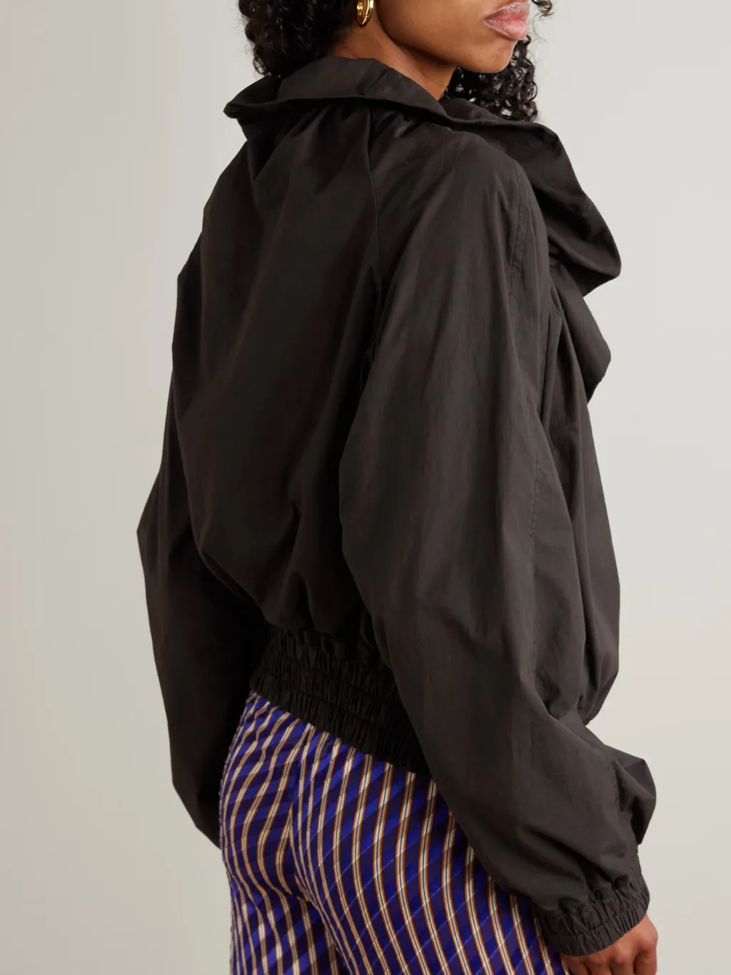 Ruffled Casual Jacket