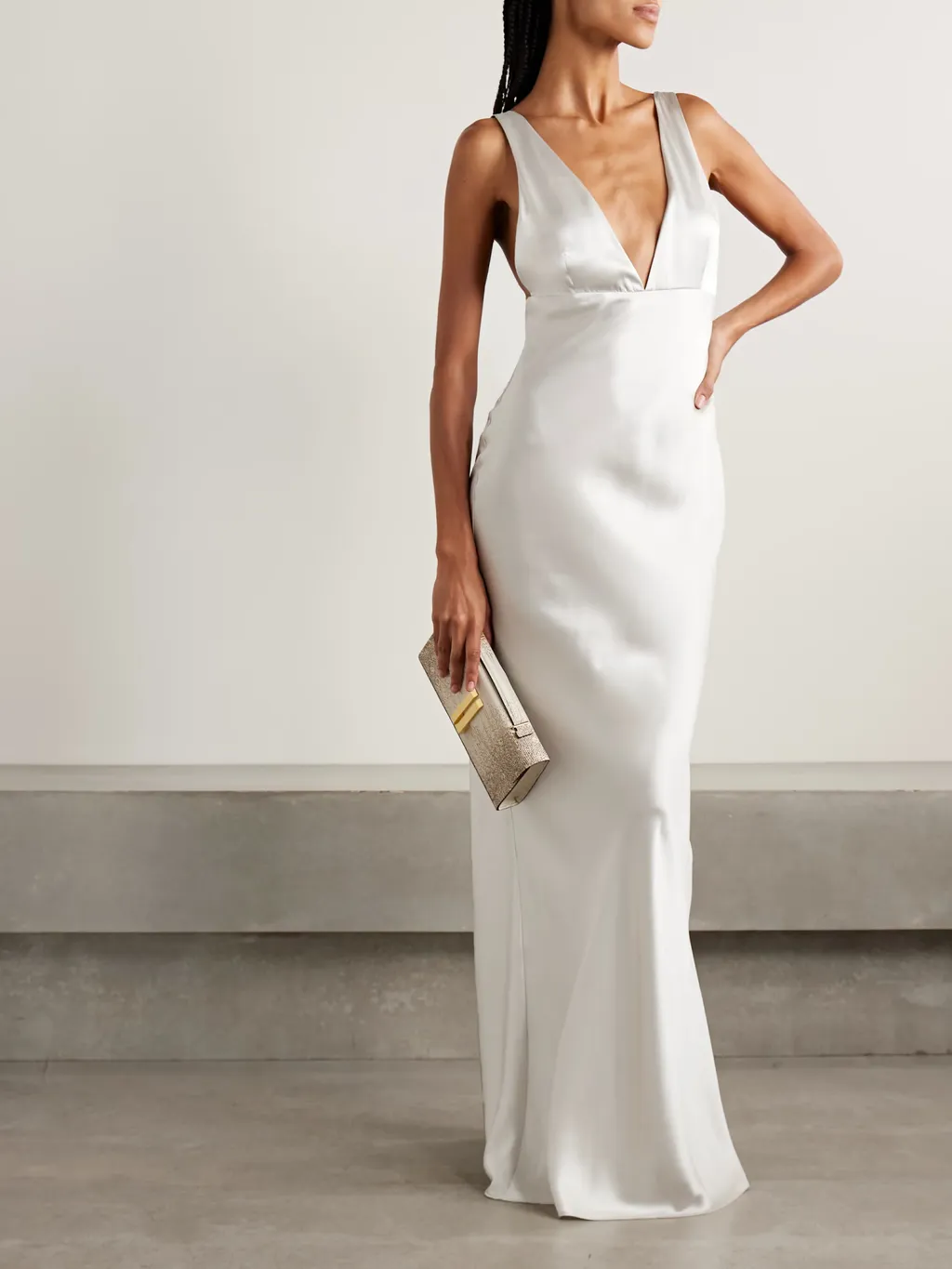 Bionca Silk Satin Dress