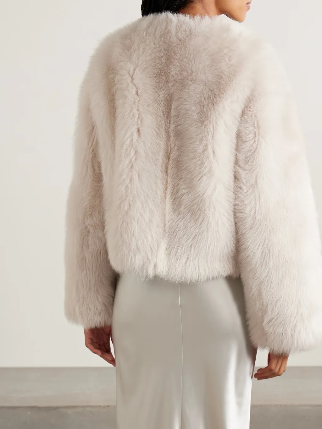 Elan Short Fur Coat