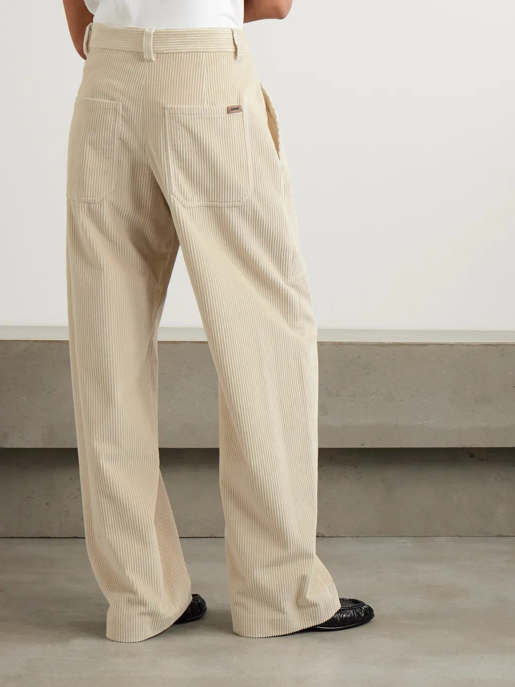 Belt-Loop Casual Pants