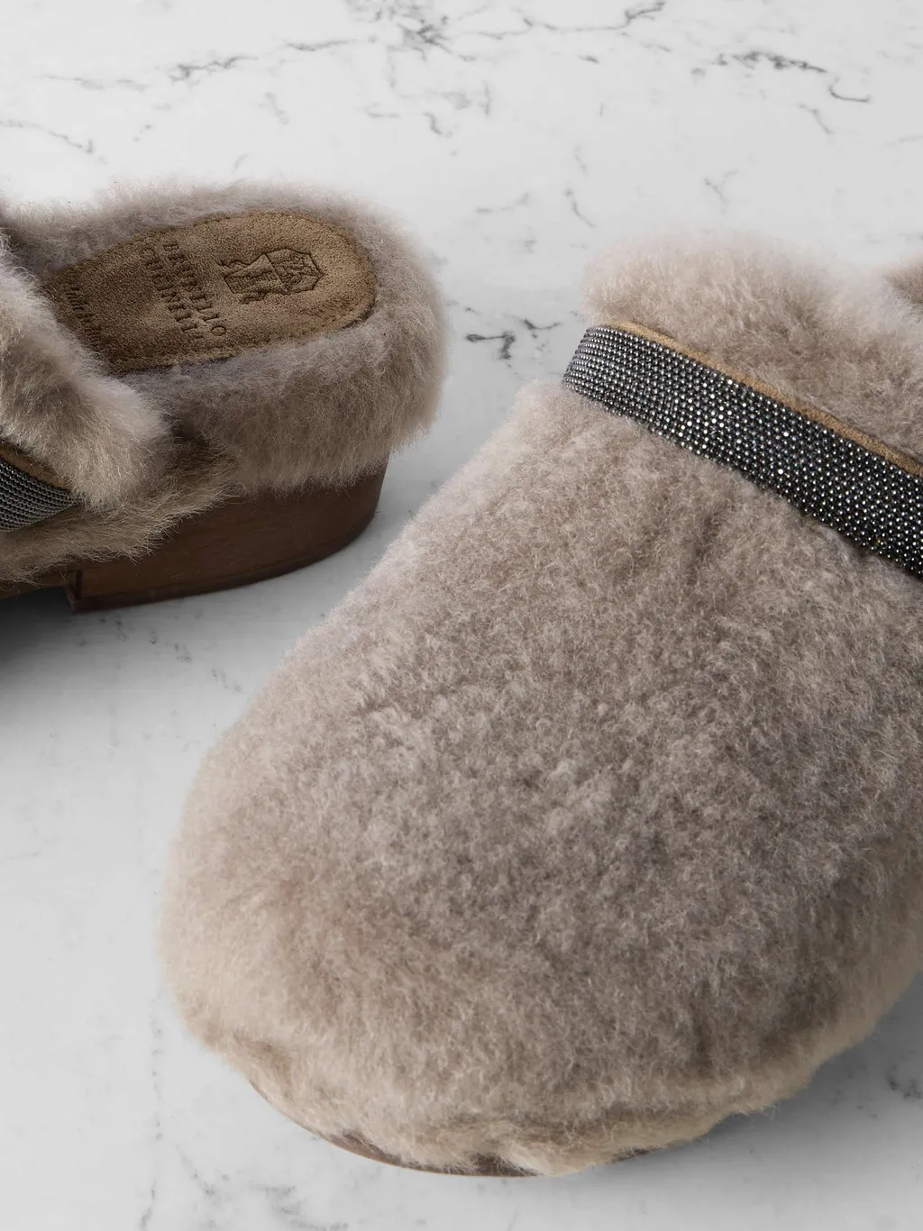 Beaded Muller Shoes