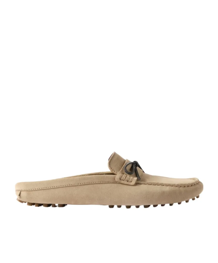 Beaded Upper Muller Shoes