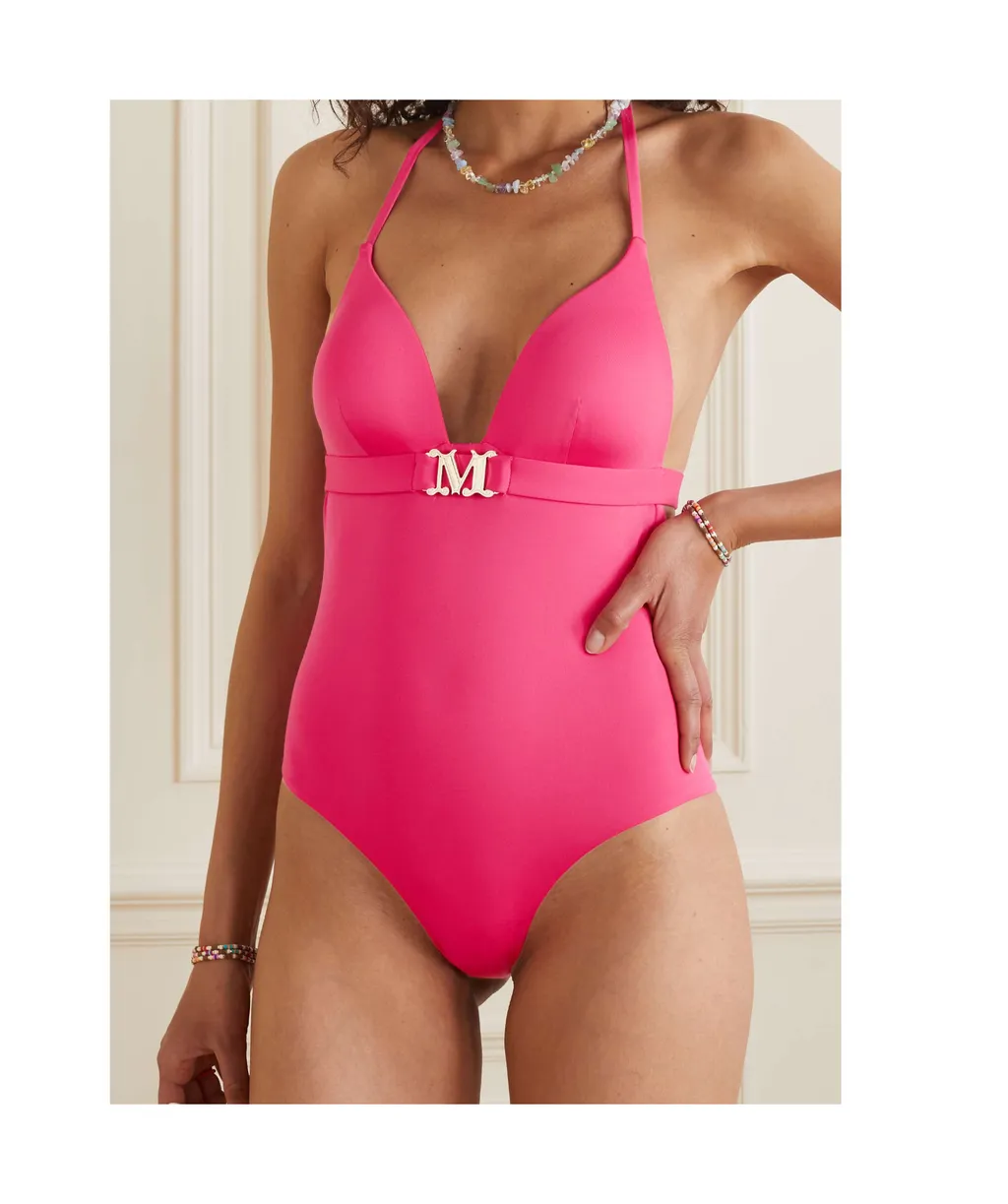 Sleeveless One-Piece Swimsuit