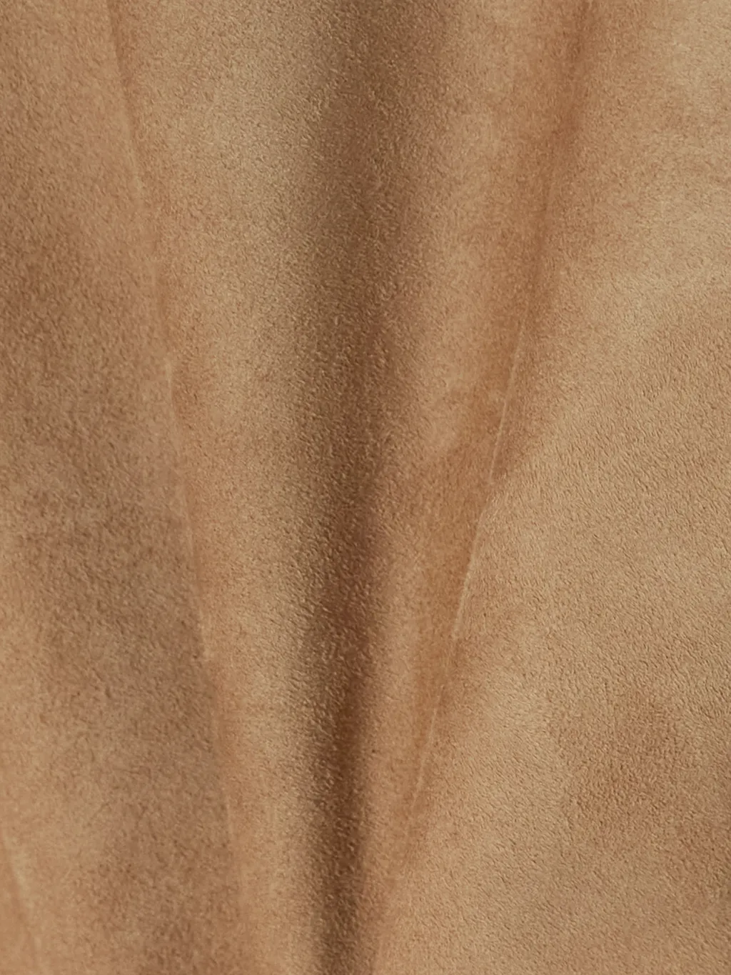 Long-Sleeved Leather Jacket