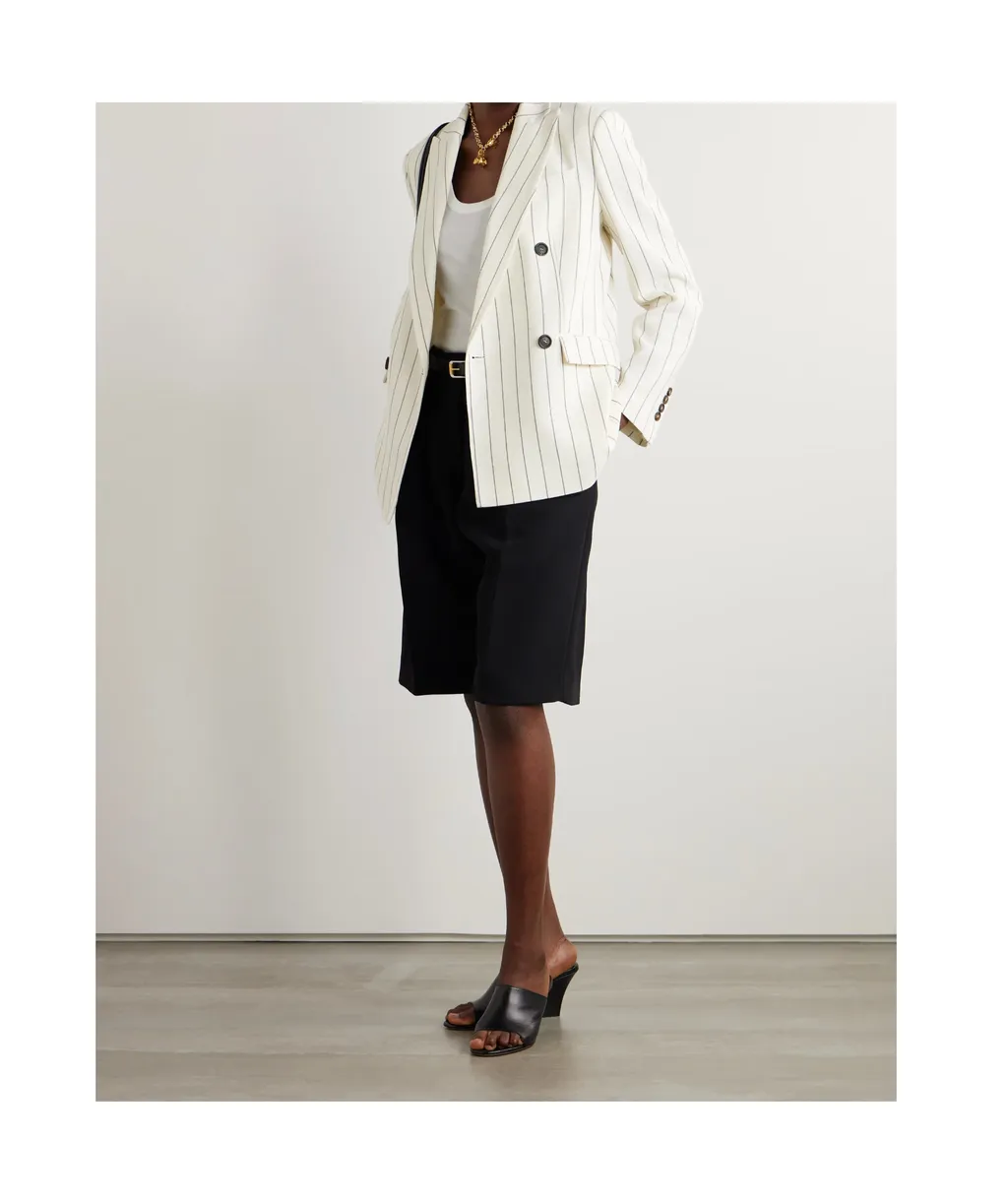 Pinstripe Blazer