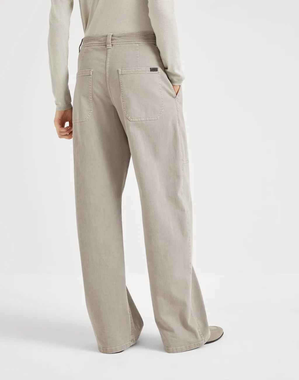 Mid-Rise Straight-Leg Jeans