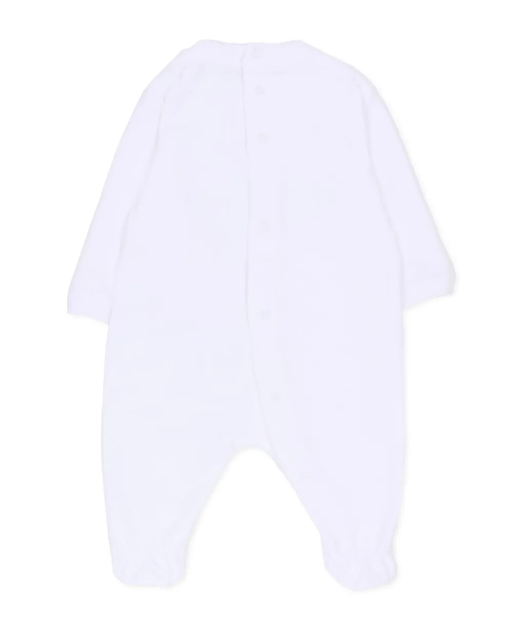 Moschino Kids Logo Printed Crewneck Tracksuit